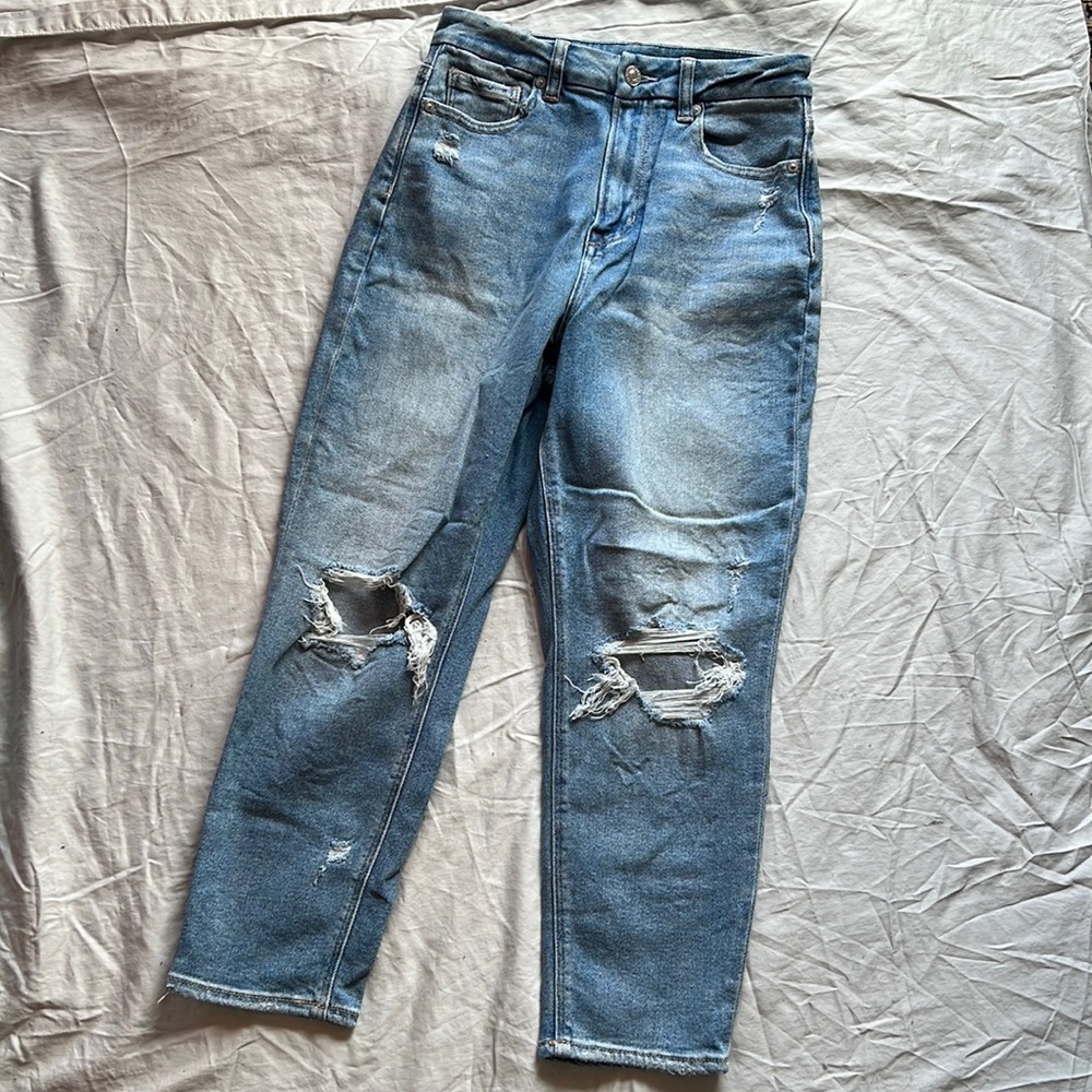 American eagle curvy mom jean xtra short